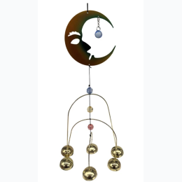 Rain 18" Bells Moon Chime