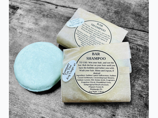 Nourishing All-in-One Tea Tree & Rosemary Shampoo Bar