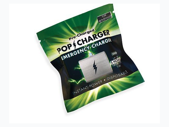 Pre-Charged Disposable Emergency Charger - Android