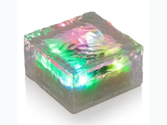 RGB Solar Ice Block Light