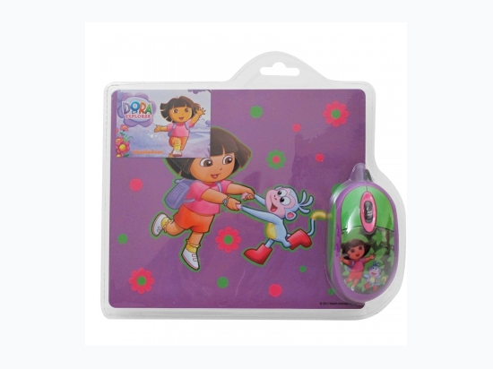 Dora the Explorer Mouse and Mousepad Kit