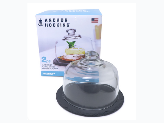 Anchor Hocking 2 Piece Slate Server