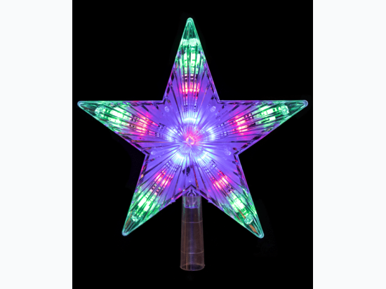 8″ LED Star Tree Top - 2 Options