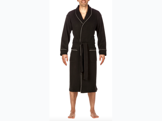 Men's Premium Waffle Knit Thermal Robe - 2 Color Options