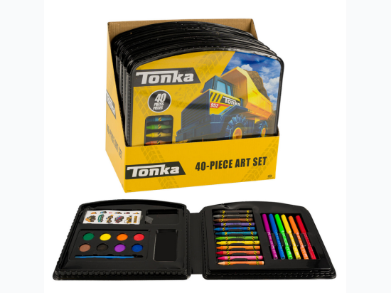 Tonka 40 Piece Art Set