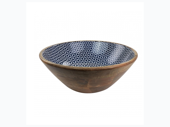 Large Mango Wood Serving Bowl - 160 oz