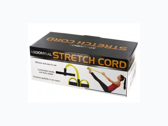 Abdominal Stretch Cord Exerciser - Colors May Vary