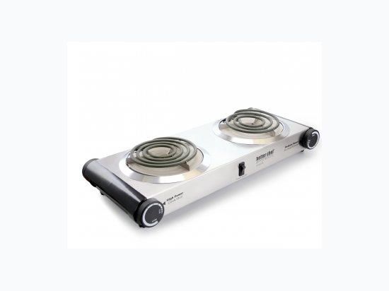 Better Chef Stainless Steel Dual Electric Burner