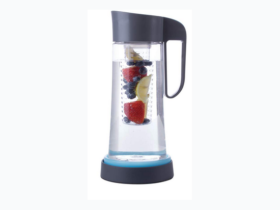 Fruit Infusion Pitcher w/ Freezer Gel Base - 60 oz