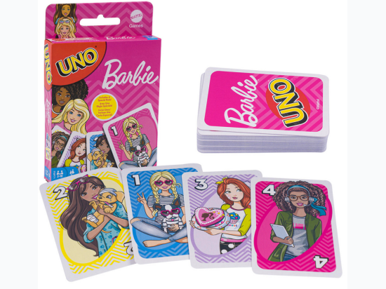 Uno Barbie Playing Cards