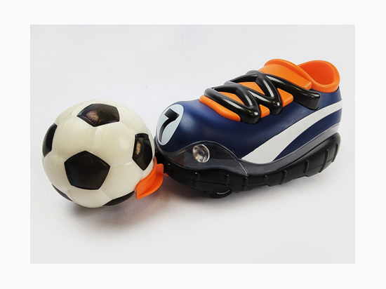 6" R/C Soccer Shoe - Kick The Ball - Colors Vary