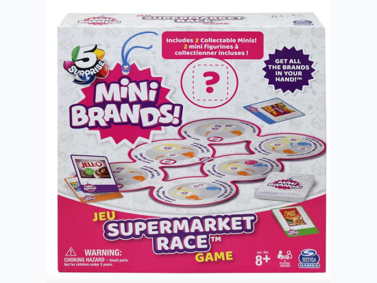 Mini Brands Supermarket Race Game