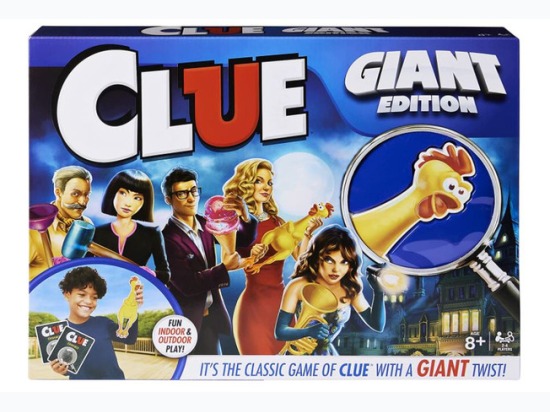 Spinmaster Clue Game Giant Edition