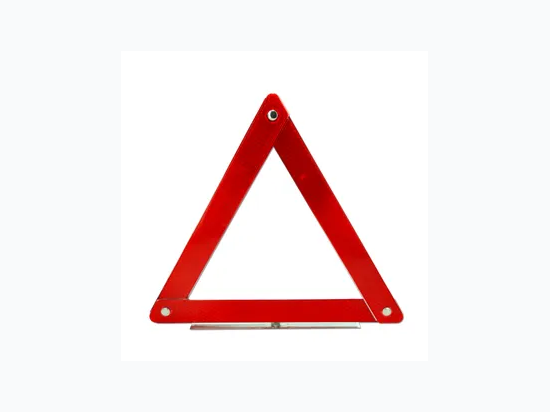 Emergency Roadside Reflective Triangle Set