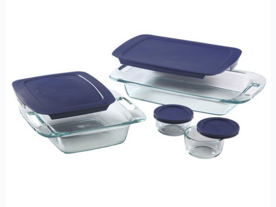 Pyrex 8-Piece Bake and Store Set