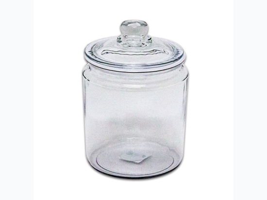 Kitchen Classic 1/2 Gallon Glass Jar with Banded Lid