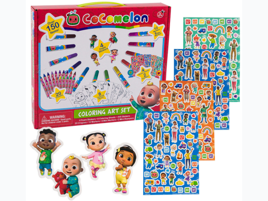 Cocomelon Coloring Art Set