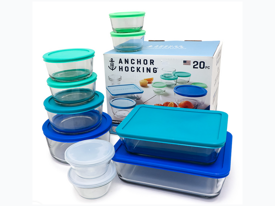 Anchor Hocking - 20 Piece Food Storage Set