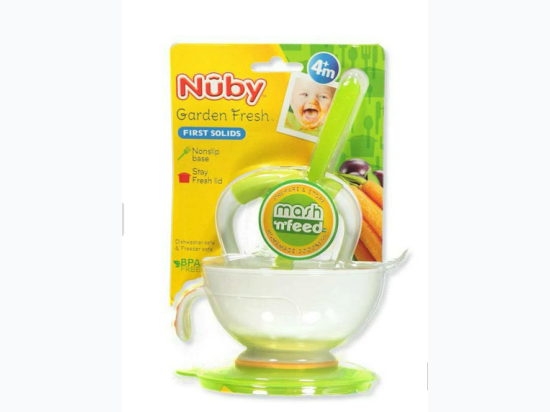 Nuby Garden Fresh Mash N’ Feed ™ 4pc Set