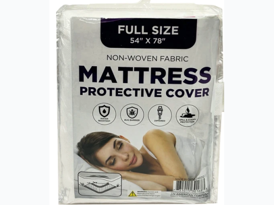 54" x 78" Non-Woven Fabric Mattress Protective Cover - Full Size