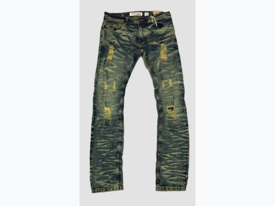 Men's Wild Tiger Denim Jean in Medium Tint