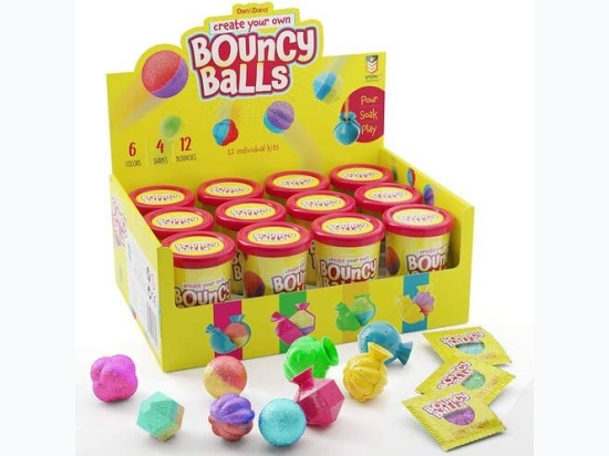 Dan & Darci Create Your Own Bouncy Balls Kit - 12 Count