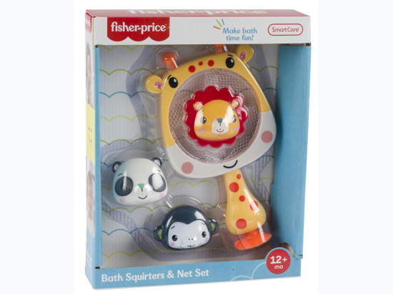 3pc Fisher Price Bath Squirter & Net Set