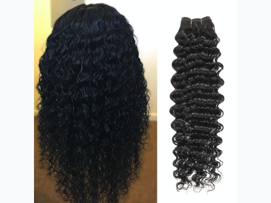 Synthetic Curly Hair Curtain Extension - 2 Lengths Available