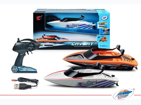 12" R/C Speed Boat - Colors Vary