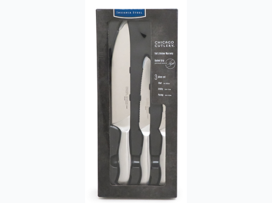 Chicago Cutlery Insignia Steel 3-Piece Knife Set