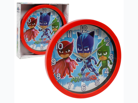 PJ Mask Wall Clock - Red