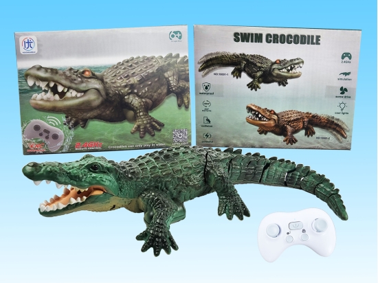 14" R/C Waterproof Swimming Crocodile