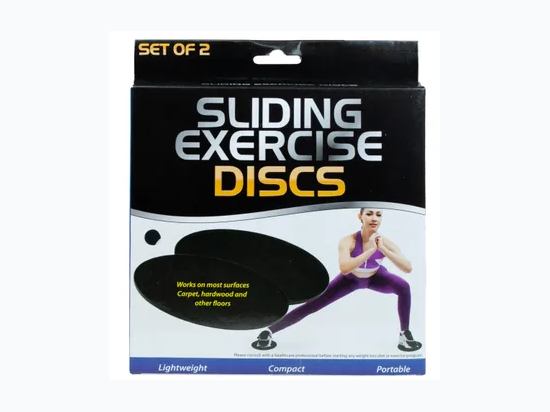 Sliding Exercise Discs - Colors Vary