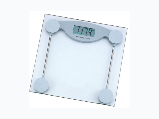 HealthSmart™ Glass Electronic Bathroom Scale