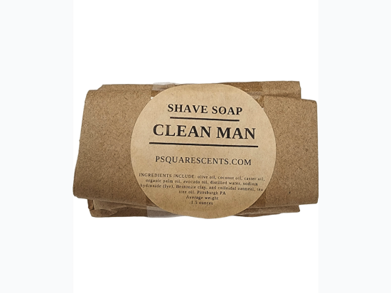 Men's Natural Shave Soap Bar