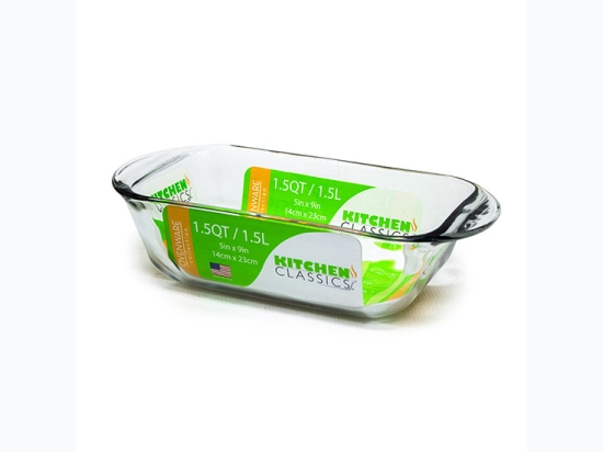 Kitchen Classics Ovenware® 1.5 Qt Clear Bake Dish