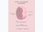 SLF Rechargeable Facial Cleansing & Exfoliating Massager