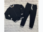 Men's Varsity Jacket and Jogger Pant Set - 3 Color Options