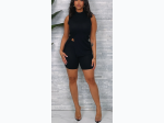 Women's Ribbed Short Set - 3 Color Options