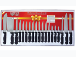 Diamond Cut® 19pc Cutlery Set