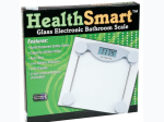 HealthSmart™ Glass Electronic Bathroom Scale