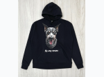 Men's Doberman Hoodie in Black