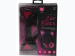 HYPE Cat Ear LED Headphones with Mic - 2 Color Options