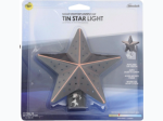 Westek Tin Star Aged Bronze LED Night Light