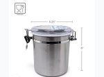 Anchor Hocking 47oz Stainless Steel Canister with Lid