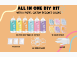 Paper Dot Elements Pastel Tie Dye Kit