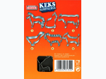 Original Kaiser KEKS Ausstecher Cookie Cutters - Domestic Animals