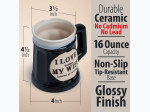 Ceramic Coffee Mug "I Love It When My Wife Let's Me Go Hunting"