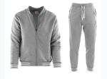 Men's Varsity Jacket and Jogger Pant Set - 3 Color Options