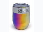 Rainbow Iridescent Exterior 12oz Wine Tumbler